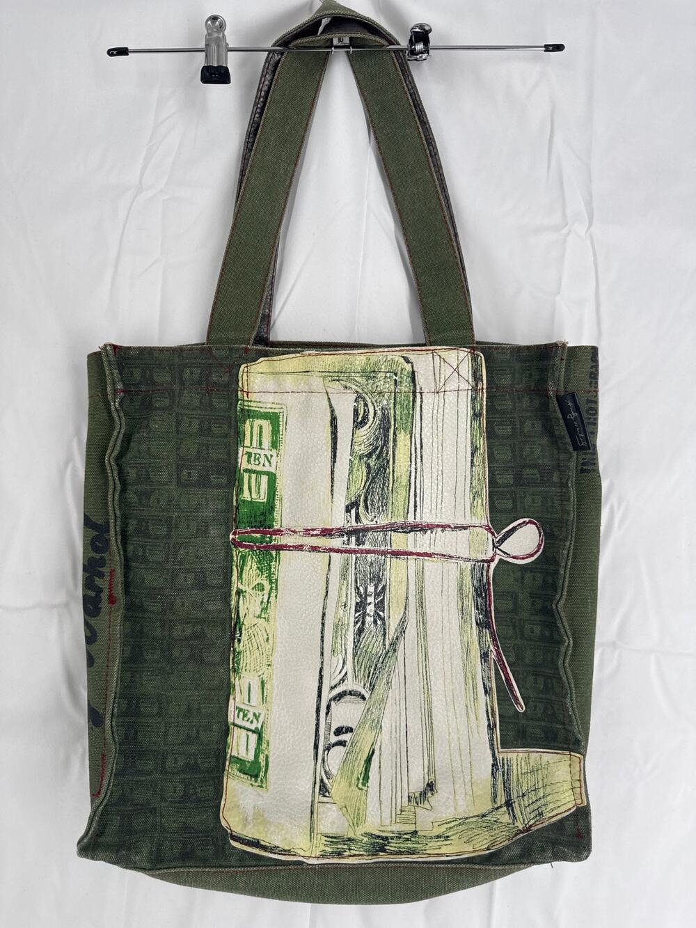 Loop NYC Andy Warhol Foundation tote bag green